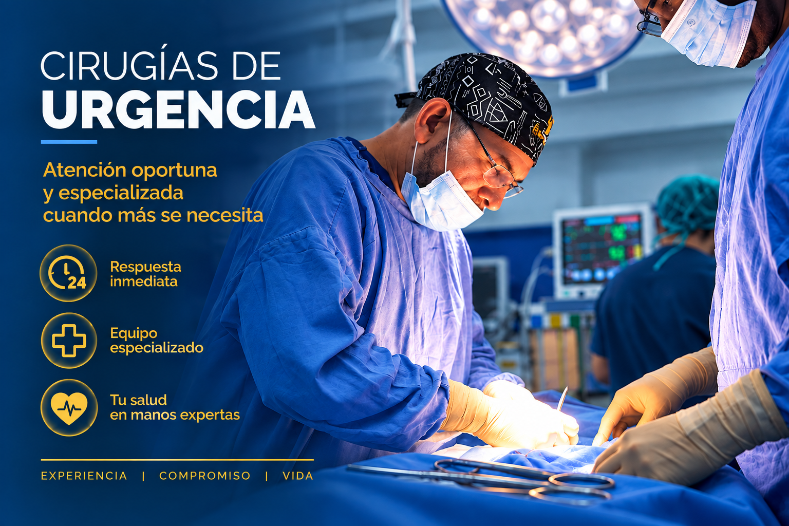 Cirugías de urgencia